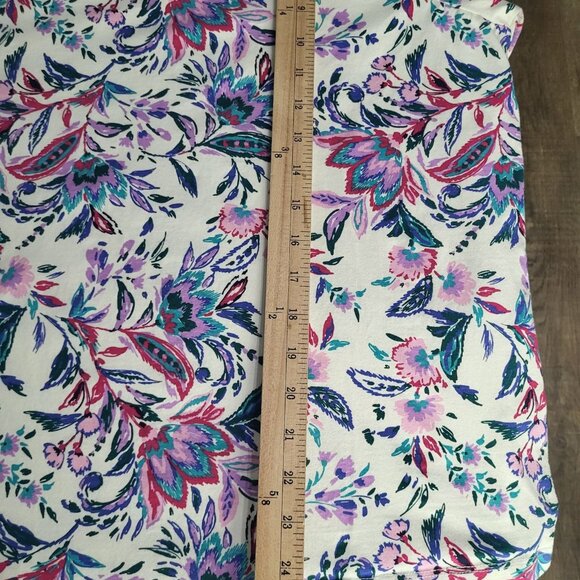 Appleseed's Women's 2XL Long Sleeve Shirt Floral Print Cottagecore Mature - Picture 5 of 6